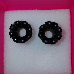 Black Floral Hair Accessories